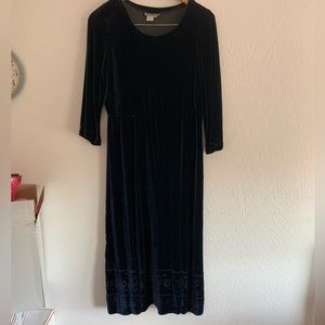 Isabella Bird Velvet Dress